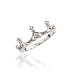 Load image into Gallery viewer, 14K Solid Gold Crown Ring Y299