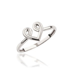 Load image into Gallery viewer, 14K Solid Gold Love Knot Ring Y305