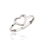 Load image into Gallery viewer, 14K Solid Gold Heart Ring Y293