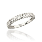 Load image into Gallery viewer, 14K Solid Gold Infinity Ring Y323