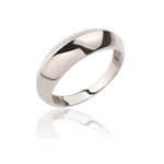 Load image into Gallery viewer, 14K Solid Gold 2 Edge Dome Ring Y271