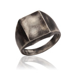 Load image into Gallery viewer, 14K Solid Gold Signet Men Ring EY6