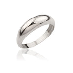 Load image into Gallery viewer, 14K Solid Gold Dome Ring Y117