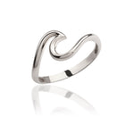 Load image into Gallery viewer, 14K Solid Gold Wave Ring Y88