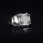 Load image into Gallery viewer, 14K Solid Gold Band Men Ring EY15