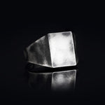 Load image into Gallery viewer, 14K Solid Gold Signet Men Ring EY6