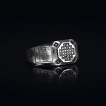 Load image into Gallery viewer, 14K Solid Gold Signet Men Ring EY14