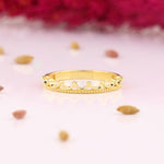 Load image into Gallery viewer, 14K Solid Gold Crown Ring Y79