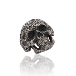 Load image into Gallery viewer, 14K Solid Gold Skull Men Ring EY22