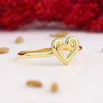 Load image into Gallery viewer, 14K Solid Gold Love Knot Ring Y305