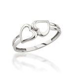 Load image into Gallery viewer, 14K Solid Gold Heart Ring Y352