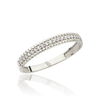 Load image into Gallery viewer, 14K Solid Gold Braid Ring Y373