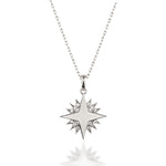 Load image into Gallery viewer, 14K Solid Gold North Star Necklace K145
