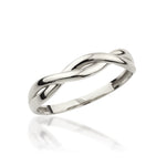 Load image into Gallery viewer, 14K Solid Gold Braid Ring Y322