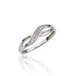 Load image into Gallery viewer, 14K Solid Gold Infinity Ring Y285