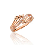 Load image into Gallery viewer, 14K Solid Gold Arrow Ring Y284