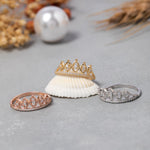 Load image into Gallery viewer, 14K Solid Gold Crown Ring Y245