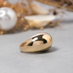 Load image into Gallery viewer, 14K Solid Gold Big Dome Ring Y246