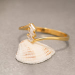 Load image into Gallery viewer, 14K Solid Gold Baguette Ring Y217