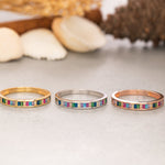 Load image into Gallery viewer, 14K Solid Gold Birthstone Ring Y225