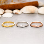 Load image into Gallery viewer, 14K Solid Gold Mobius Ring Y231