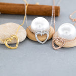 Load image into Gallery viewer, 14K Solid Gold Heart Necklace K99