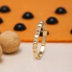 Load image into Gallery viewer, 14K Solid Gold Pyramid Ring Y53