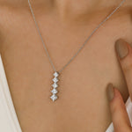 Load image into Gallery viewer, 14K Solid Gold Solitaire Necklace K58