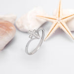 Load image into Gallery viewer, 14K Solid Gold Cross Ring Y4