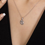 Load image into Gallery viewer, 14K Solid Gold Baby Foot Necklace K13