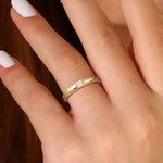 Load image into Gallery viewer, 14K Solid Gold Birthstone Ring Y287