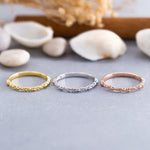 Load image into Gallery viewer, 14K Solid Gold Bubble Ring Y154