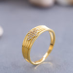Load image into Gallery viewer, 14K Solid Gold Stackable Ring Y175