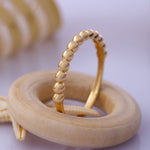 Load image into Gallery viewer, 14K Solid Gold Bubble Ring Y29