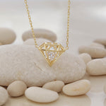 Load image into Gallery viewer, 14K Solid Gold Necklace K79