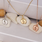 Load image into Gallery viewer, 14K Solid Gold Baby Foot Necklace K13