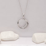 Load image into Gallery viewer, 14K Solid Gold Dainty Necklace K19
