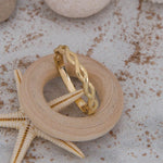 Load image into Gallery viewer, 14K Solid Gold Infinity Ring Y44