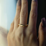 Load image into Gallery viewer, 14K Solid Gold Love Knot Ring Y116