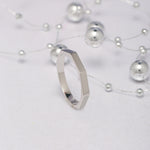 Load image into Gallery viewer, 14K Solid Gold Edge Ring Y51