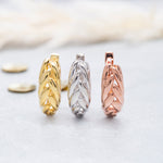 Load image into Gallery viewer, 14K Solid Gold Hoop Earrings E1