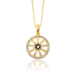 Load image into Gallery viewer, 14K Solid Gold Infinity Necklace K152