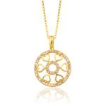 Load image into Gallery viewer, 14K Solid Gold Heart Necklace K153