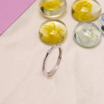 Load image into Gallery viewer, 14K Solid Gold Bamboo Band Ring Y18