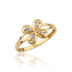 Load image into Gallery viewer, 14K Solid Gold Butterfly Ring Y366