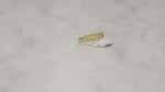 Load and play video in Gallery viewer, 14K Solid Gold Sidewalk Chain Ring Y43