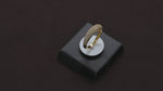 Load and play video in Gallery viewer, 14K Solid Gold Pave Dome Ring Y157