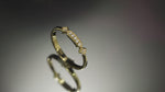 Load and play video in Gallery viewer, 14K Solid Gold Vintage Style Ring Y185
