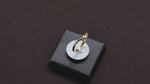 Load and play video in Gallery viewer, 14K Solid Gold V Ring Y136