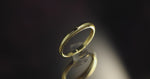 Load and play video in Gallery viewer, 14K Solid Gold Thin Dome Ring Y218